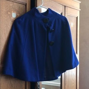 Royal blue cape - short